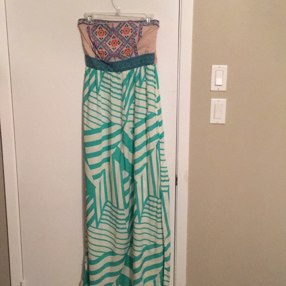 Flying Tomato tube top maxi dress. Large.